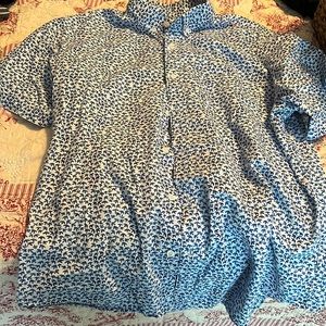Old Navy Mens casual shirt sleeved button down xl